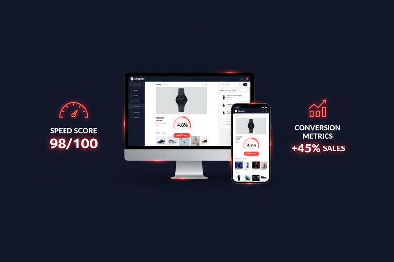 🛍️ High-Converting Store Design screen