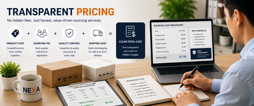 TRANSPARENT PRICING