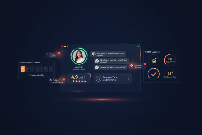 🤝 Dedicated Account Manager screen