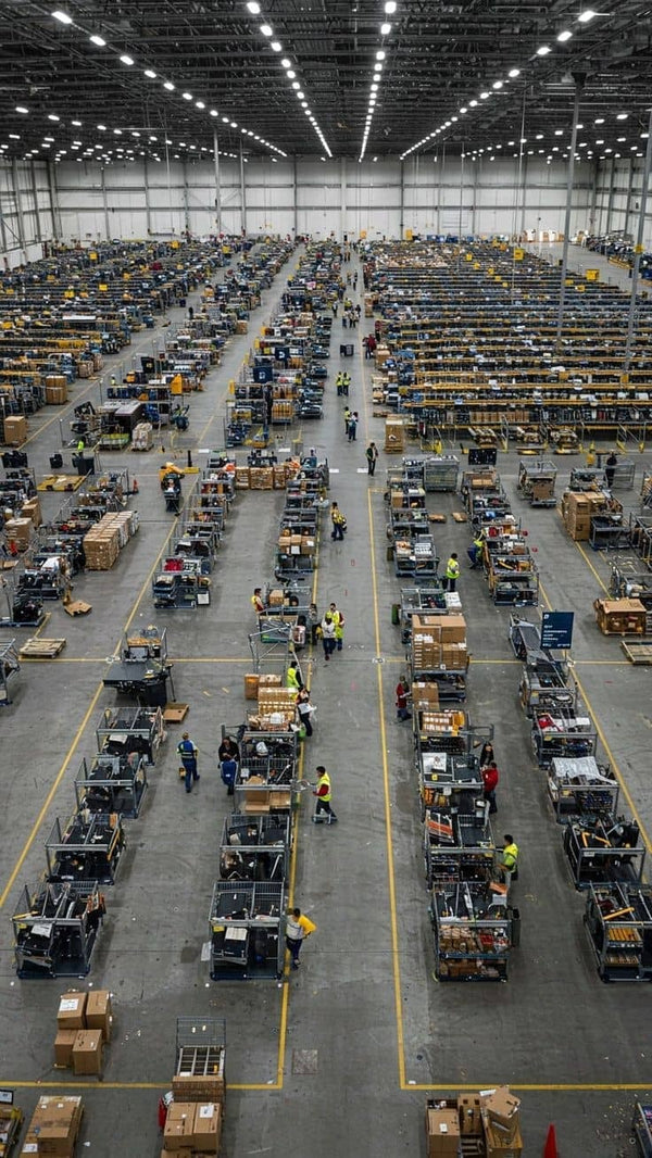 Logistics hub operation photo