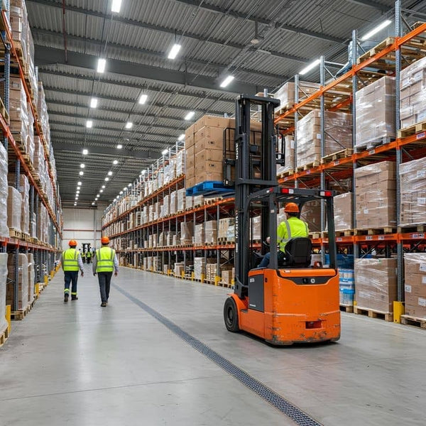 Logistics hub operation photo